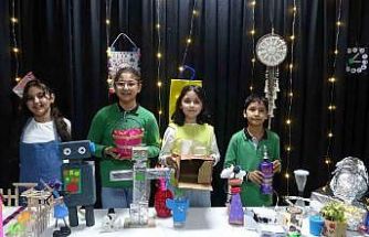 Kilis’te "Atıktan Sanata" sergisi: Öğrenciler atıkları sanata dönüştürdü