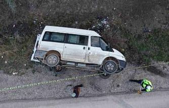 Kırıkkale’de işçi servisi kamyonla çarpıştı: 5 yaralı