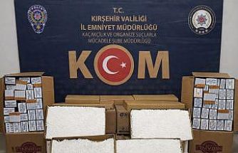 Kırşehir emniyetinden kaçakçılık operasyonu
