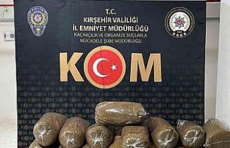 Kırşehir’de 200 kilo kaçak tütün ele geçirildi