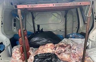 Kırşehir’de 340 kilogram bozulmuş et ele geçirildi