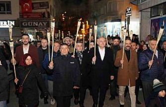 Kızılcahamam’da Ramazan coşkusu fener alayı ile yaşandı