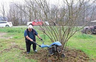 Kocaeli’de hibeli gübrelerini alan çiftçiler tarlada mesaiye başladı