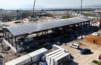 Kocaeli’de itfaiye depo binasının yüzde 80’i tamamlandı