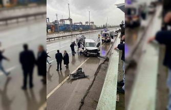 Kocaeli’de zincirleme kaza: 3 yaralı