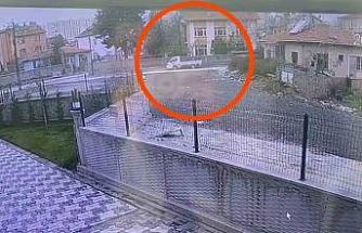 Konya’da çatı hırsızlarına nefes kesen takip