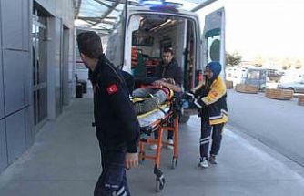 Konya’da inşaattan düşen işçi yaralandı