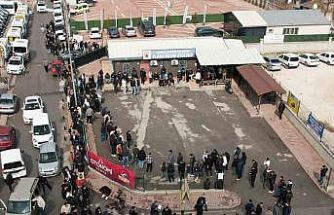 Konya’da plaka değiştirme kuyruğu