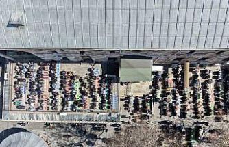 Konya’da Ramazan ayının son cuma namazı kılındı