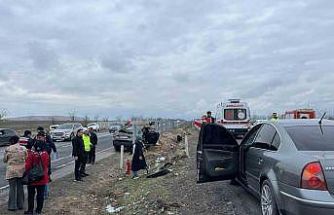 Konya’da takla atan otomobilde yaralanan genç, hayatını kaybetti