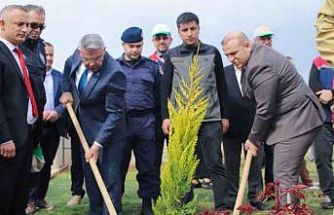 Köşk’te fidanlar toprakla buluştu