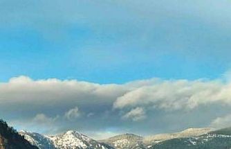 Köyceğiz Sandras Dağı’na Mart ayının sonunda kar yağdı