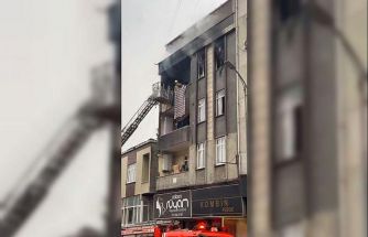 Küçükçekmece’de korkutan yangın: 5 kişi dumandan etkilendi