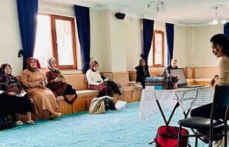 Kur’an kursu kursiyerlerine SAHA eğitimi verildi