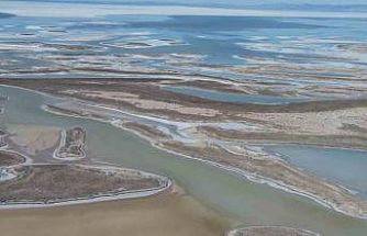 Kuruma tehlikesi yaşanan Tuz Gölü yeniden canlandı