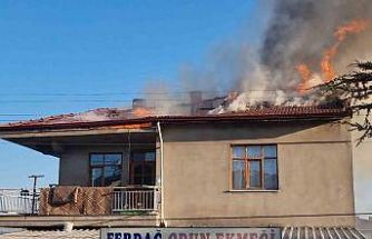 Kütahya’da iftar vakti korkutan yangın