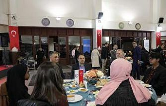 Kütahya’daki uluslararası öğrenciler iftarda buluştu