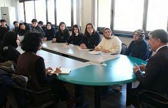 Lise öğrencileri çevre çalışmalarını yerinde öğrendi