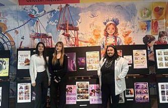 Liseli öğrencilerden 8 Mart’a anlamlı sergi