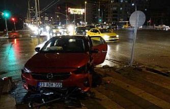 Malatya’da iki otomobil çarpıştı: 5 yaralı