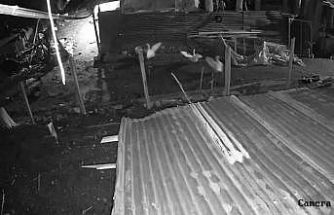 Malatya’da kümese giren kurt, kazı alıp kaçtı