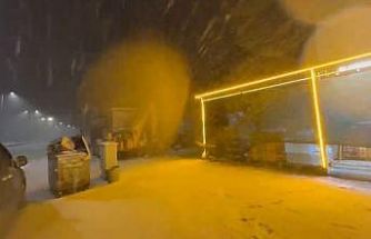 Malatya’nın yüksek kesimlerinde kar