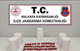 Malkara’da uyuşturucu operasyonu: 97 hap ele geçirildi