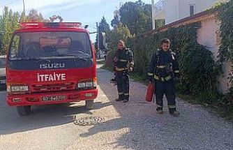 Manavgat’ta otelde çıkan yangın korkuttu