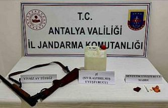 Manavgat’ta uyuşturucu operasyonunda 2 şüpheliye adli işlem