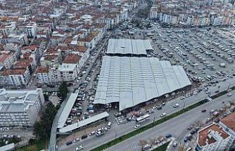 Manisa’nın en büyük pazaryerinin altyapı sorunu çözüme kavuştu