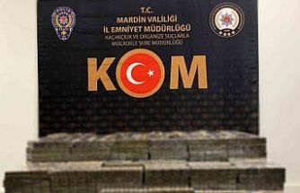 Mardin’de 11 bin 780 paket kaçak sigara ele geçirildi