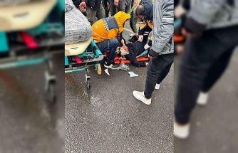 Mardin’de tankerin çarptığı yaya yaralandı