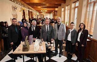 Melikgazi Belediyesi’nden Kadınlar Günü’ne özel el emeği sergi