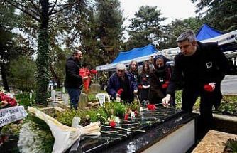 Merhum Hüseyin Güler vefatının ikinci yılında Kartal’da mezarı başında anıldı