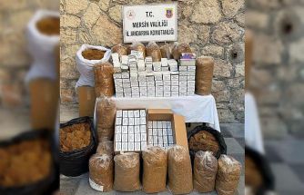 Mersin’de kaçak makaron operasyonu: 1 gözaltı