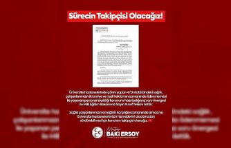 MHP’li Ersoy, üniversite hastanelerindeki mali sorunları TBMM gündemine taşıdı