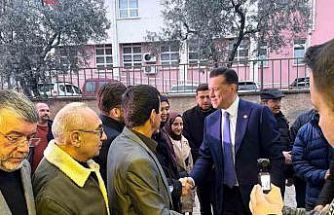 Milletvekili Hatipoğlu, Sarıcakaya’da vatandaşlarla bir araya geldi