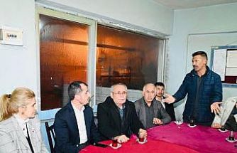 Milletvekili Ölmeztoprak gönüllere dokundu