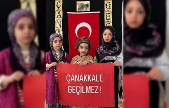 Minik yüreklerde 18 Mart ruhu canlandı