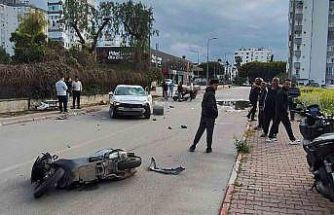 Motokurye feci kazada hayatını kaybetti, son yolculuğuna meslektaşları konvoyla uğurladı