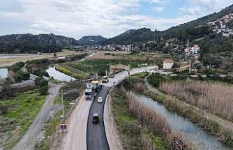Muğla Büyükşehir 2 yılda 537 kilometre yol yaptı