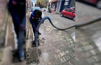 MUSKİ ekipleri yağmur mesaisinde