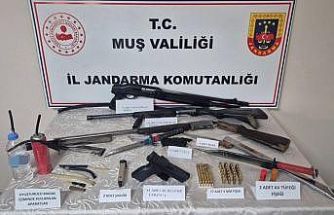 Muş’ta silah ve uyuşturucu operasyonu: 2 gözaltı