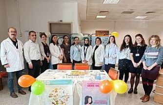 Nazilli Devlet Hastanesi’nde ’Ramazanda Sağlık’ bilgilendirme standı kuruldu