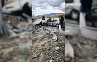 Nevşehir’de iki otomobil çarpıştı: 3 yaralı