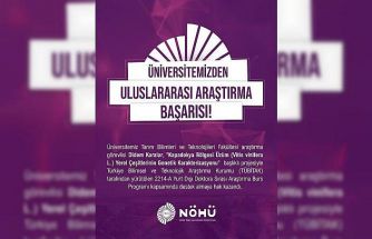 Niğde Ömer Halisdemir Üniversitesi’nden TÜBİTAK 2214-A Programında uluslararası araştırma başarısı