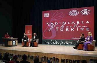 Niğde’de 8 Mart Kadınlar Günü programında ilham veren kadınlar sahnedeydi