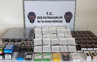 Niğde’de kaçak tütün operasyonu: 1 gözaltı