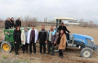 Niğde’de kadın kooperatifleriyle çörek otu ekimi tamamlandı