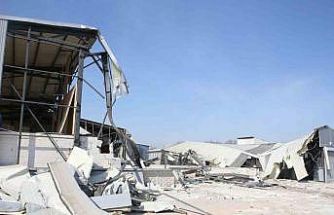 Nilüfer’de 4 kaçak bina yıkıldı